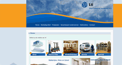 Desktop Screenshot of lti-bv.nl